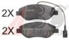 LANCIA 77365808 Brake Pad Set, disc brake